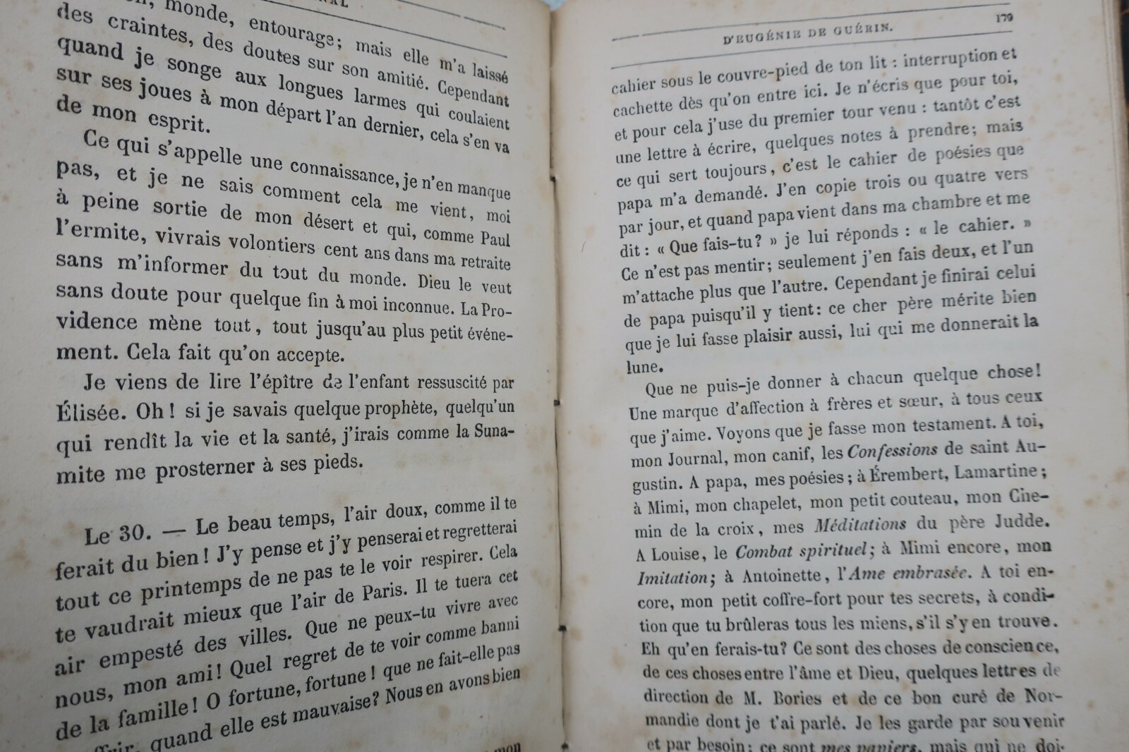 TREBUTIEN Lettres d'Eugénie de Guérin – Image 3