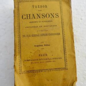TRESOR DES CHANSONS JOYEUSES ET POPULAIRES