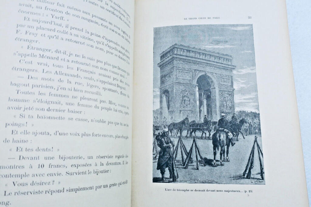 WWI Artillery memoirs with technical illustrations