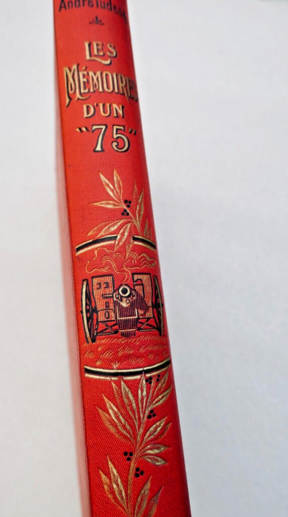WWI Artillery memoirs with technical illustrations
