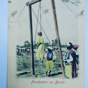 TUNISIE 1906 PENDAISON AU BARDO