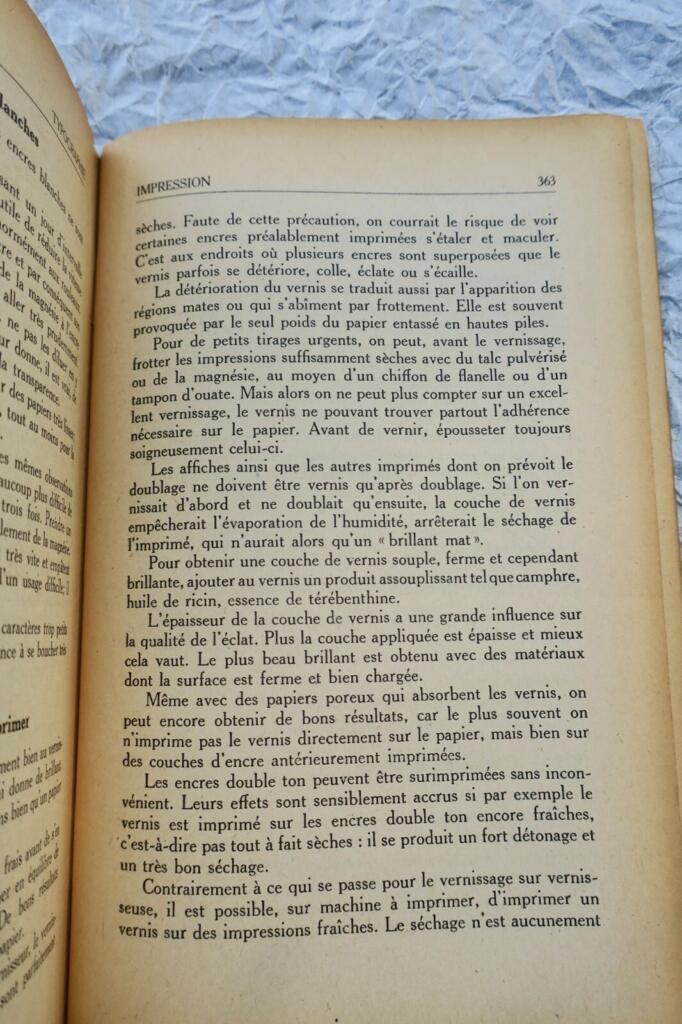 Advanced Typography & Printing Manual 1945