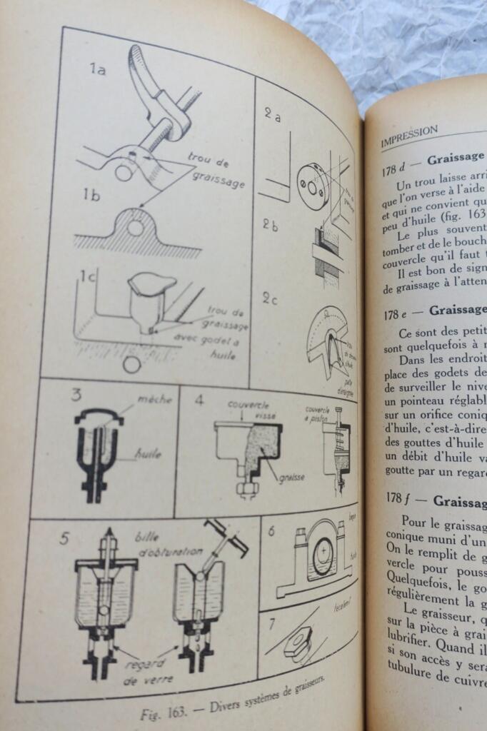 Typographie impression 1945