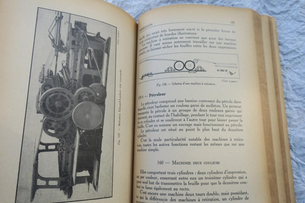 Typographie impression 1945