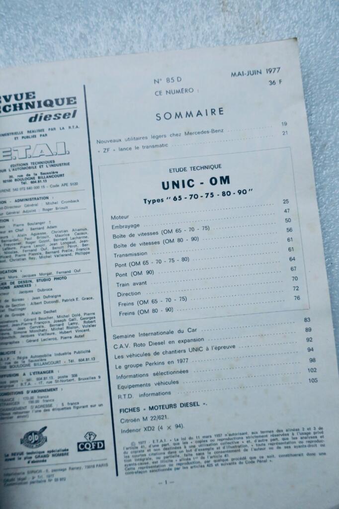 ディーゼルエンジン技術誌 1977