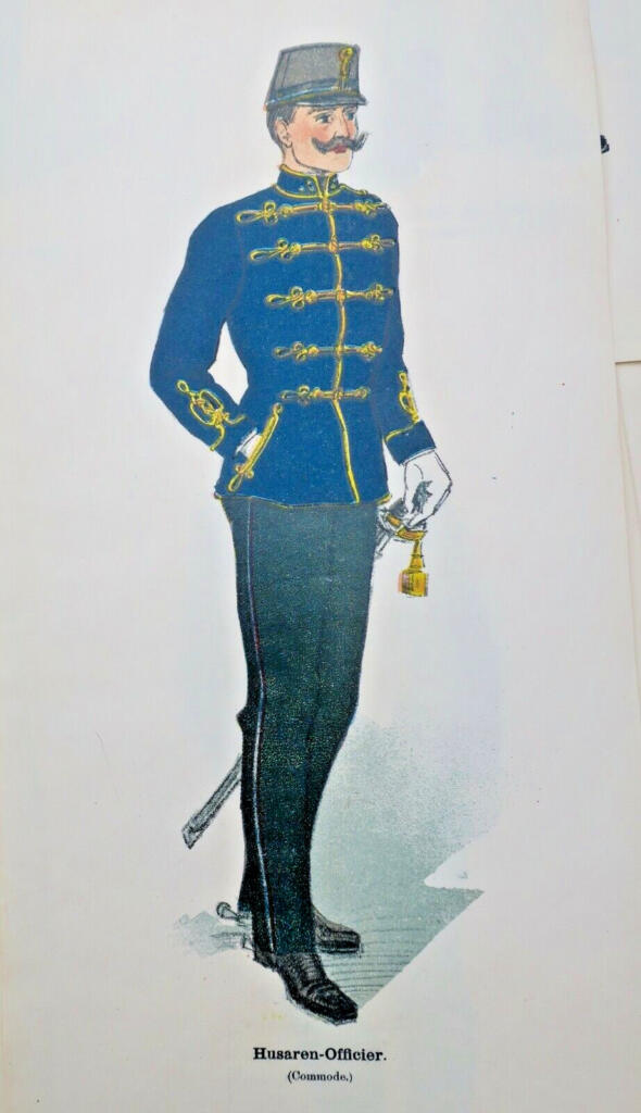 Austro-Hungarian Military Uniforms, 29 Lithographs