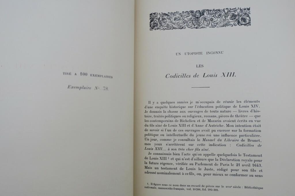 Exploring Utopian Ideas of Louis XIII