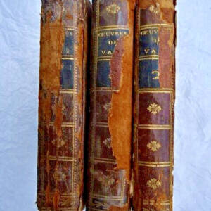 Vadé ŒUVRES COMPLÈTES de VADÉ 1777 cazin