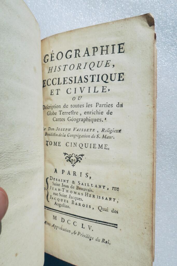 Fünftes Band der historischen Geographie