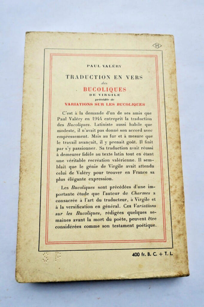 Virgil's Bucolics: Verse Translation with Variations