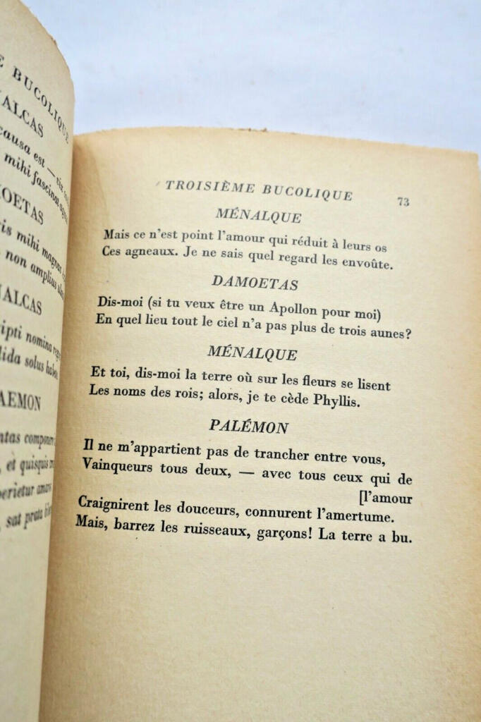 Virgil's Bucolics: Verse Translation with Variations