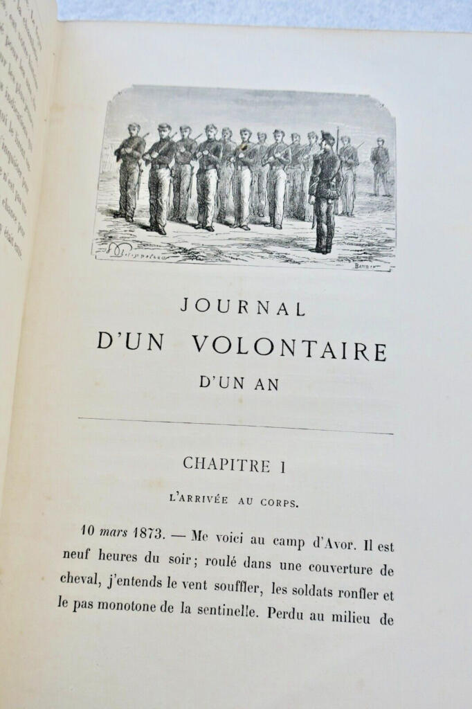 VALLERY RADOT Journal d’un volontaire d’un an HETZEL