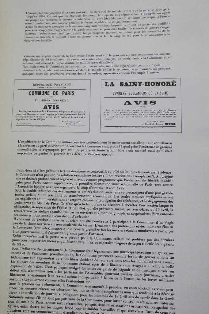 VALLES JULES THE COMMUNE DAY BY DAY: THE CRY OF THE PEOPLE