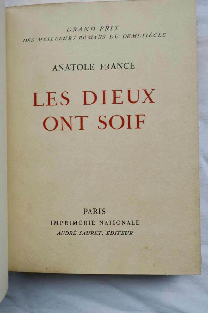 Anatole France's Masterpiece