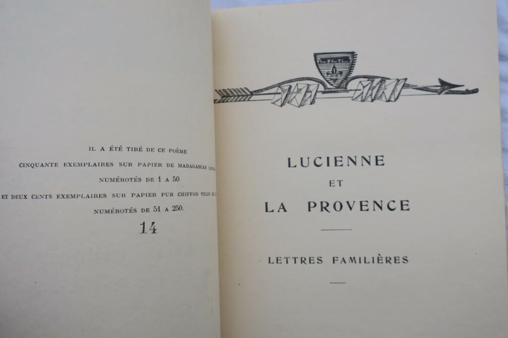 Lucienne and Provence: Illustrated poem