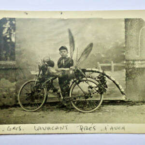 vélo libellule LAVACANT près d'Auch 32 Photo-carte
