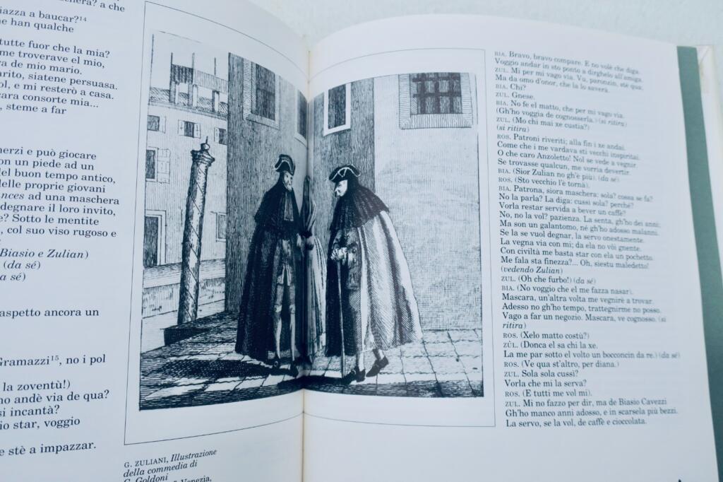 Studie über venezianische Masken