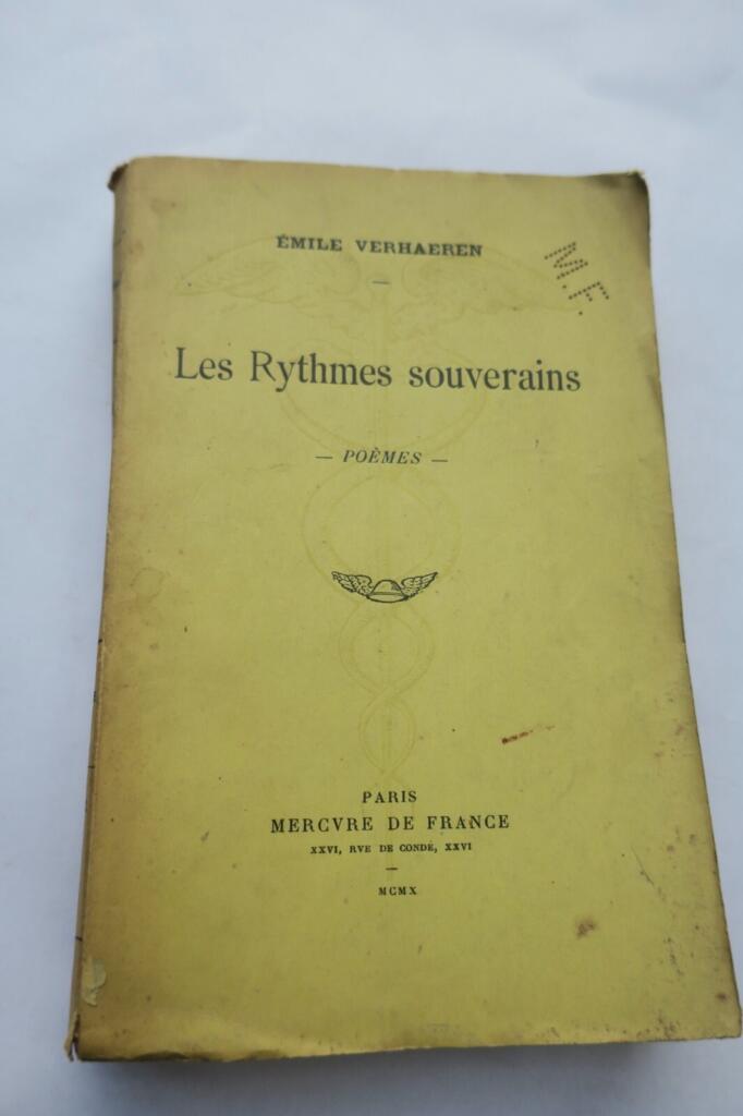 Verhaerens souveräne Rhythmen mit Widmung