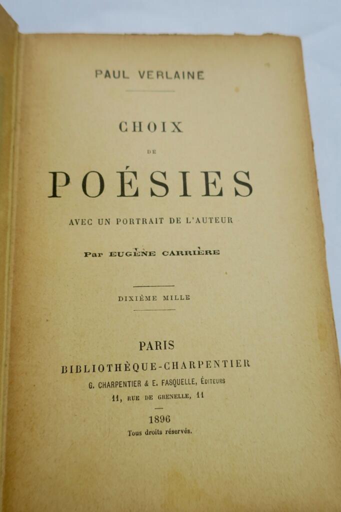Auswahl von Paul Verlaine Gedichten