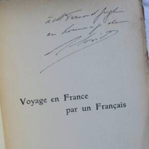Verlaine Voyage en France par un Français 1907