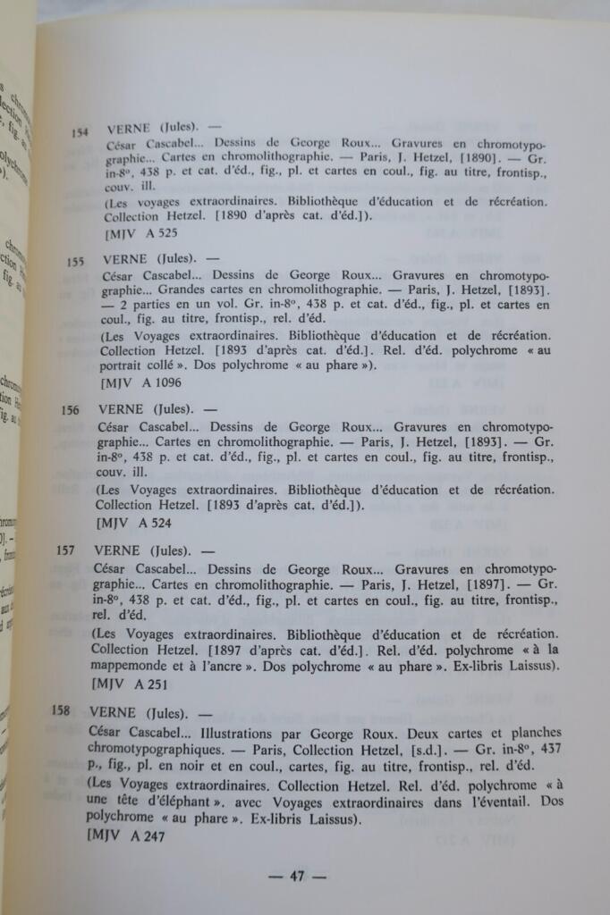 Jules-Verne-Sammlung Katalog – Nantes Museum