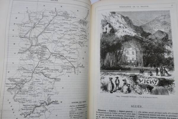 France and Colonies in Illustrated Geography