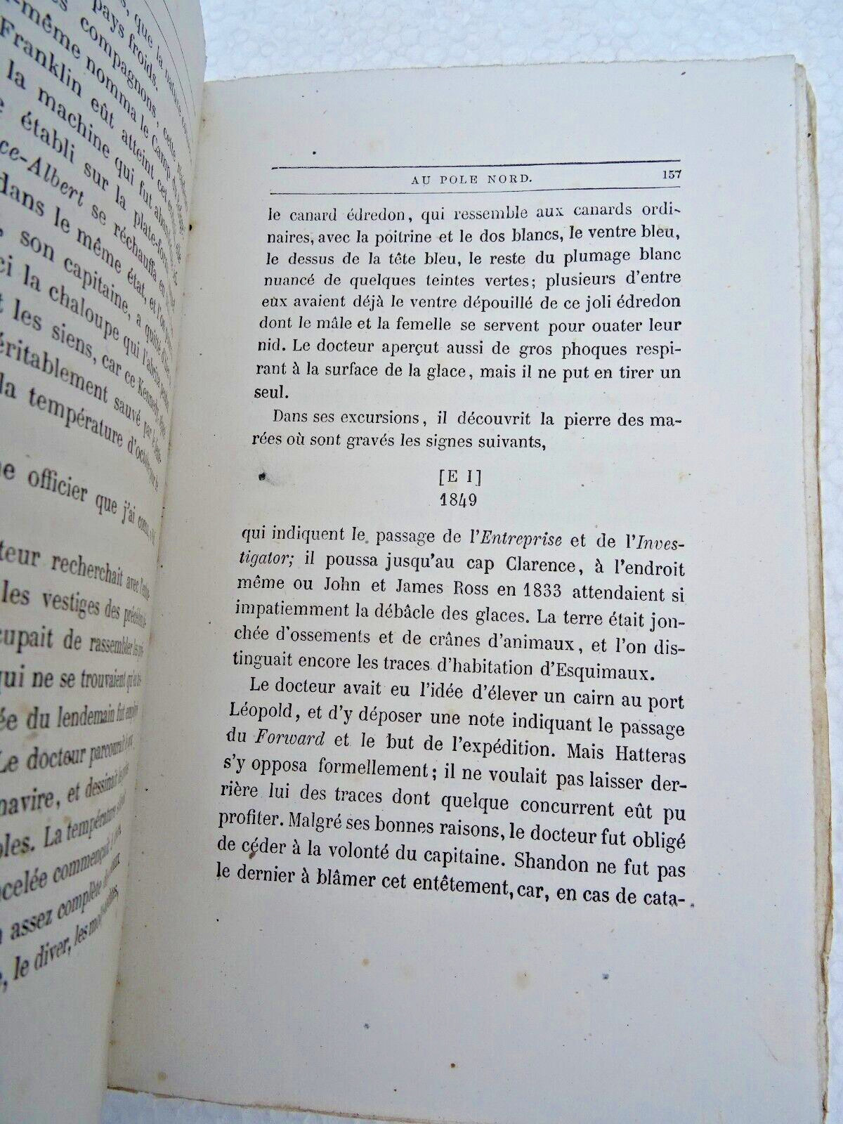 Verne, Jules Les Anglais au Pole Nord, aventures du Capitaine Hatteras HETZEL – Image 4
