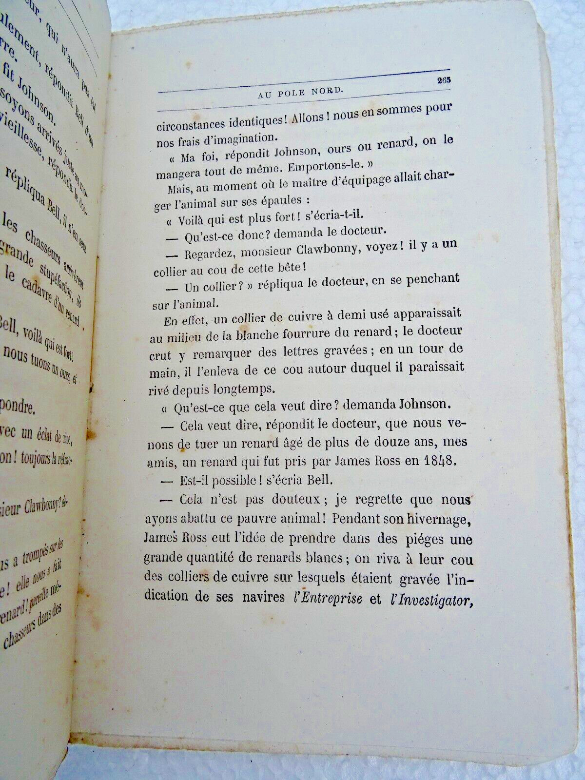 Verne, Jules Les Anglais au Pole Nord, aventures du Capitaine Hatteras HETZEL – Image 3