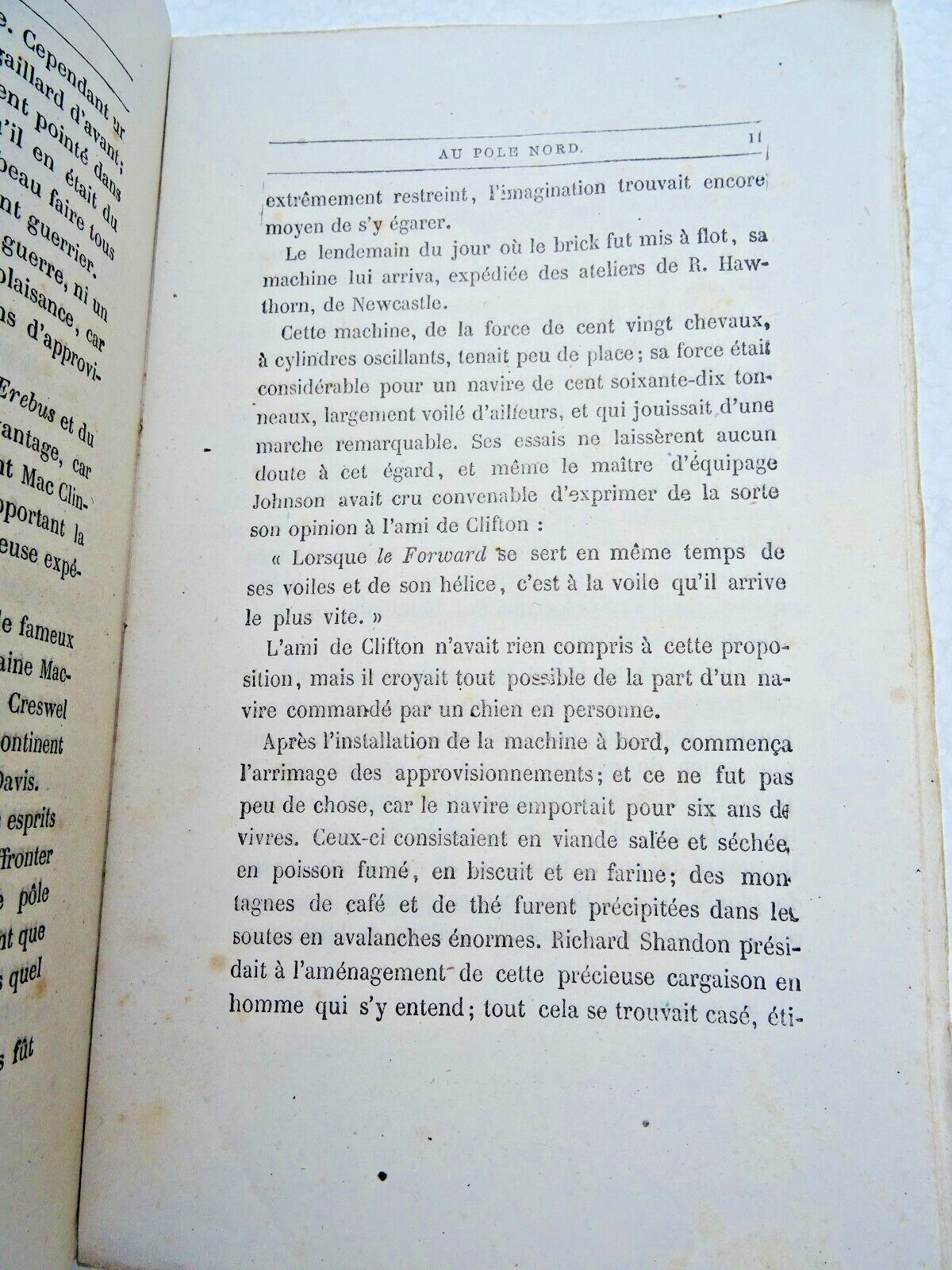 Verne, Jules Les Anglais au Pole Nord, aventures du Capitaine Hatteras HETZEL – Image 6