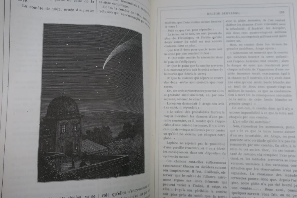 Educational periodical with Hector Servadac serial