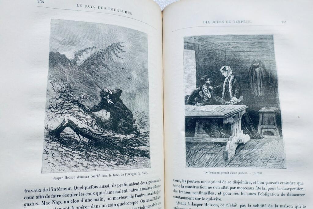 VERNE LE PAYS DES FOURRURES J. HETZEL