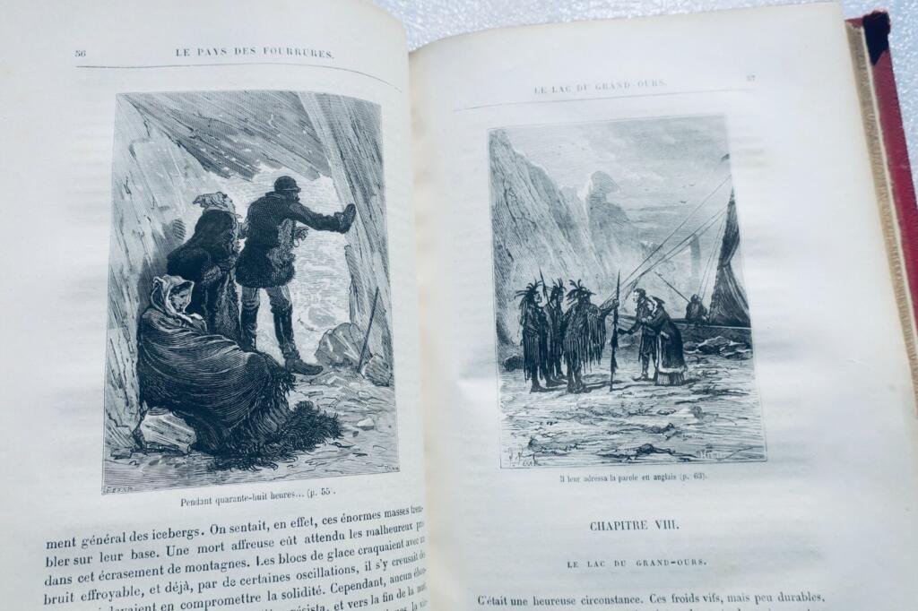 VERNE LE PAYS DES FOURRURES J. HETZEL