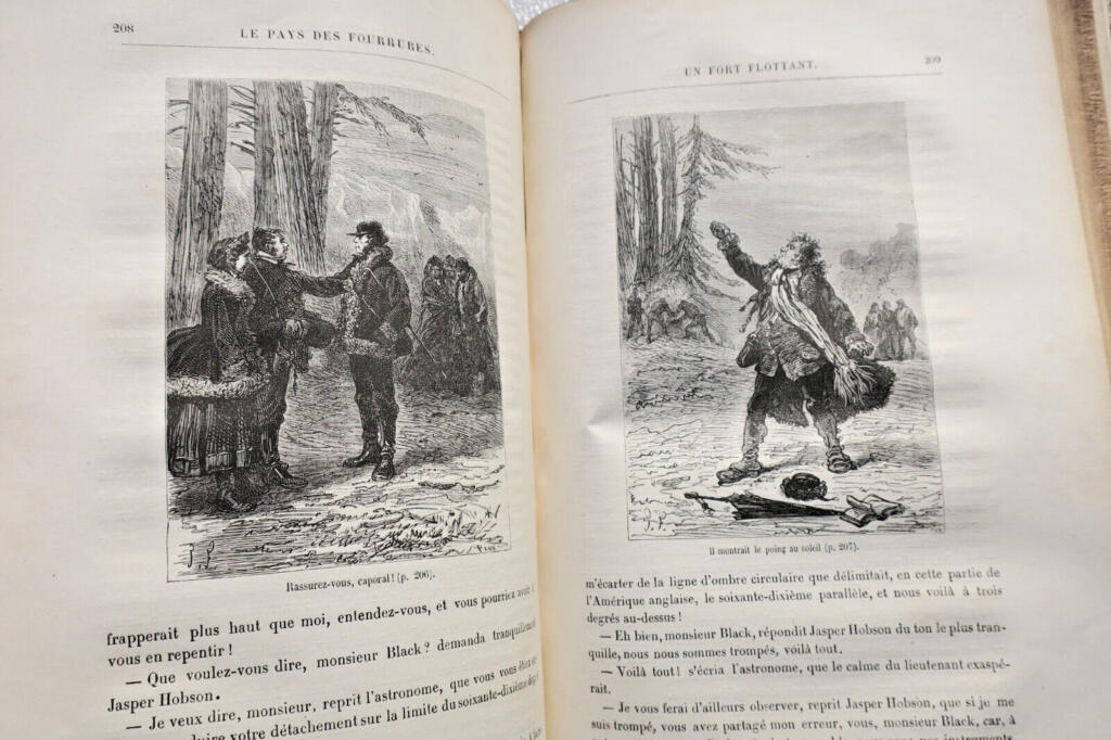 VERNE LE PAYS DES FOURRURES J. HETZEL
