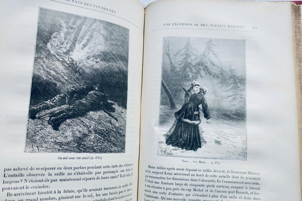 VERNE LE PAYS DES FOURRURES J. HETZEL
