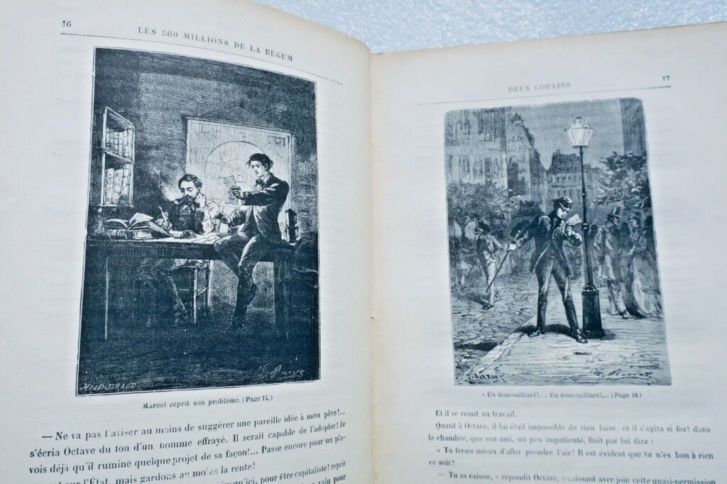 Verne Les Cinq cents millions de la Bégum Acanthes HETZEL