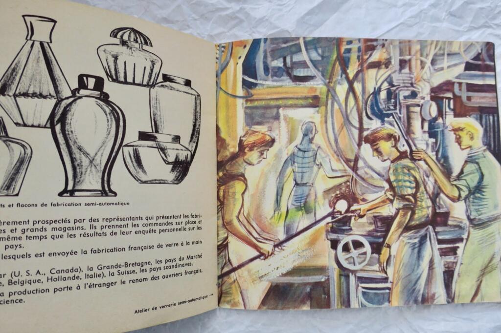 Verrerie à la Main. Illustré par Pierre Belvès