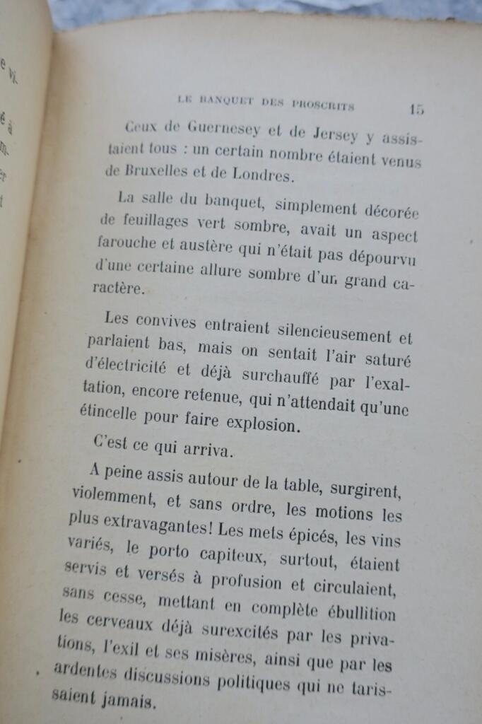 Unveröffentlichte Erinnerungen von Victor Hugo