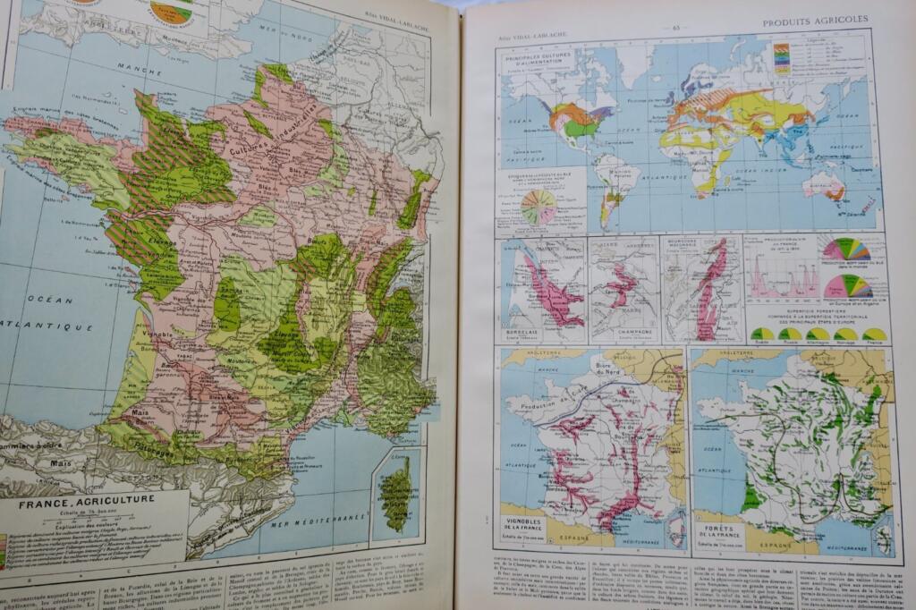 Vidal-Lablache’s 1933 Historical-Geographical Atlas