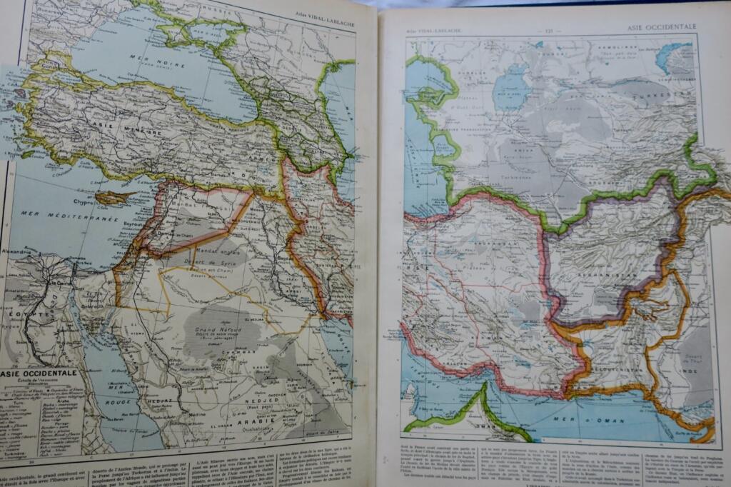 Vidal-Lablache’s 1933 Historical-Geographical Atlas