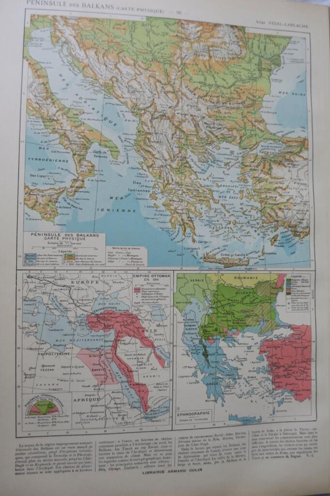 Vidal-Lablache’s 1933 Historical-Geographical Atlas