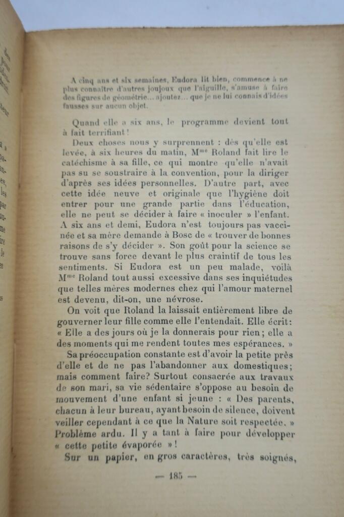 Vie de Madame Roland + dédicace