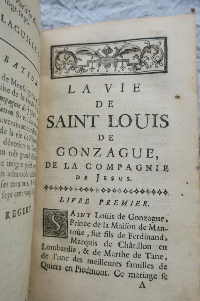 Life of Saint Louis de Gonzague