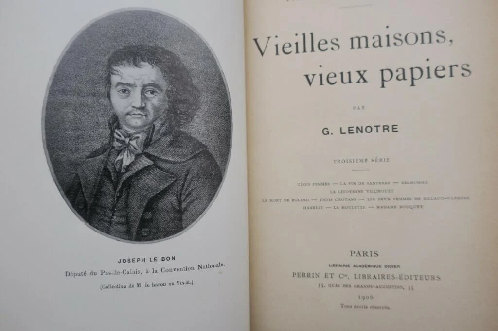 Vieilles maisons, vieux papiers. Troisième série.1906 LENOTRE