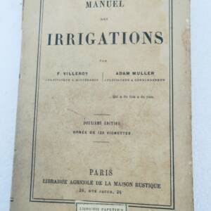 Villeroy Muller Manuel des irrigations 1867