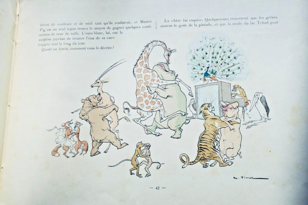 Illustriertes Buch über einen berühmten Dompteur