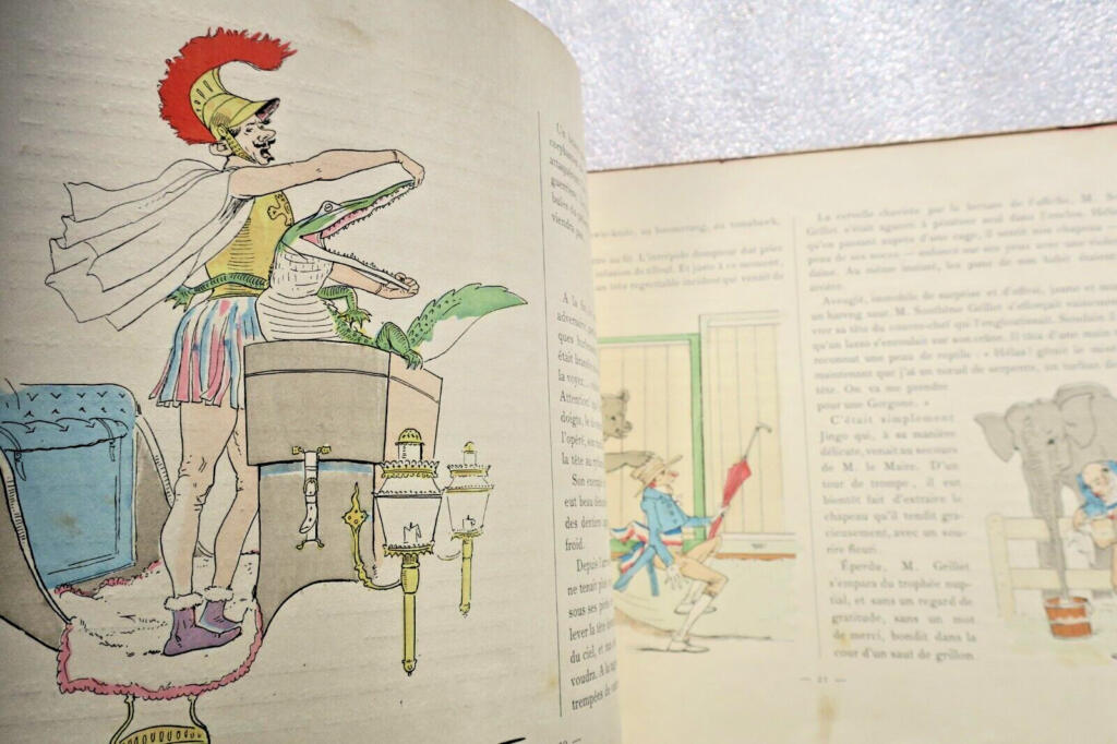 Illustriertes Buch über einen berühmten Dompteur