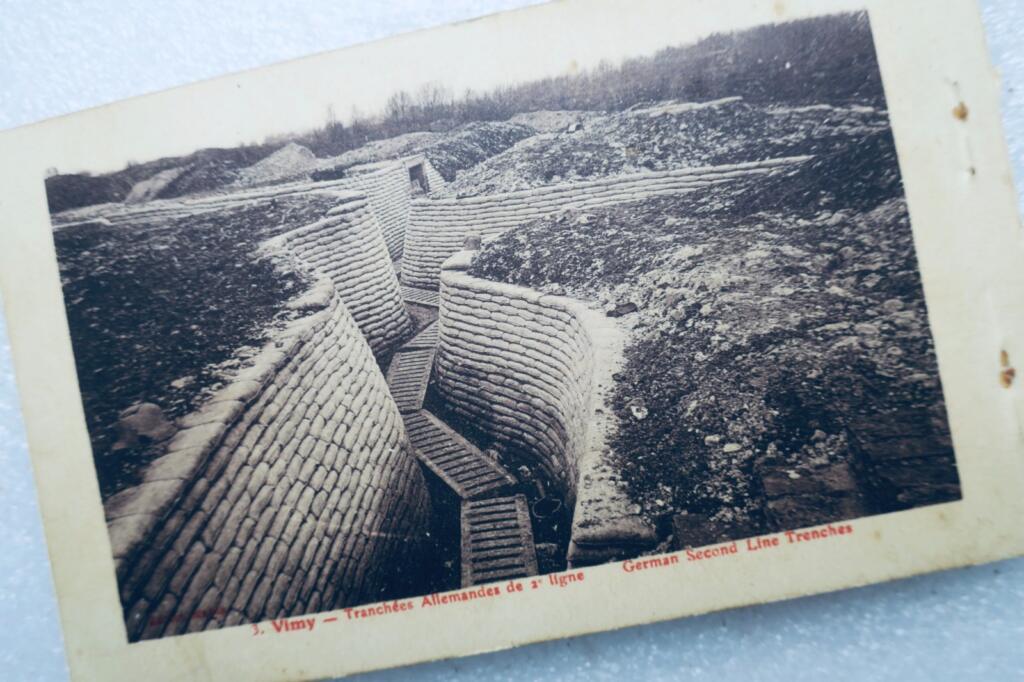 VIMY RIDGE – Tranchée canadienne 1ère ligne 12 vues