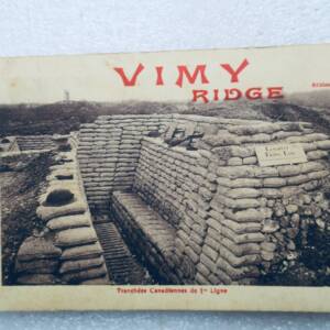 VIMY RIDGE - Tranchée canadienne 1ère ligne 12 vues