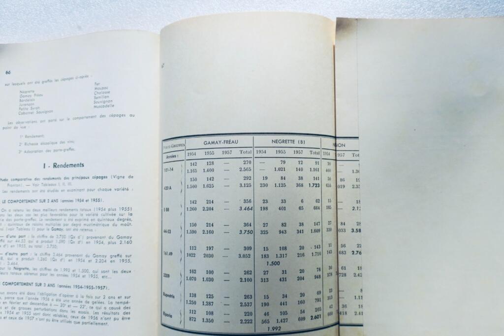 Study of Grape Varieties