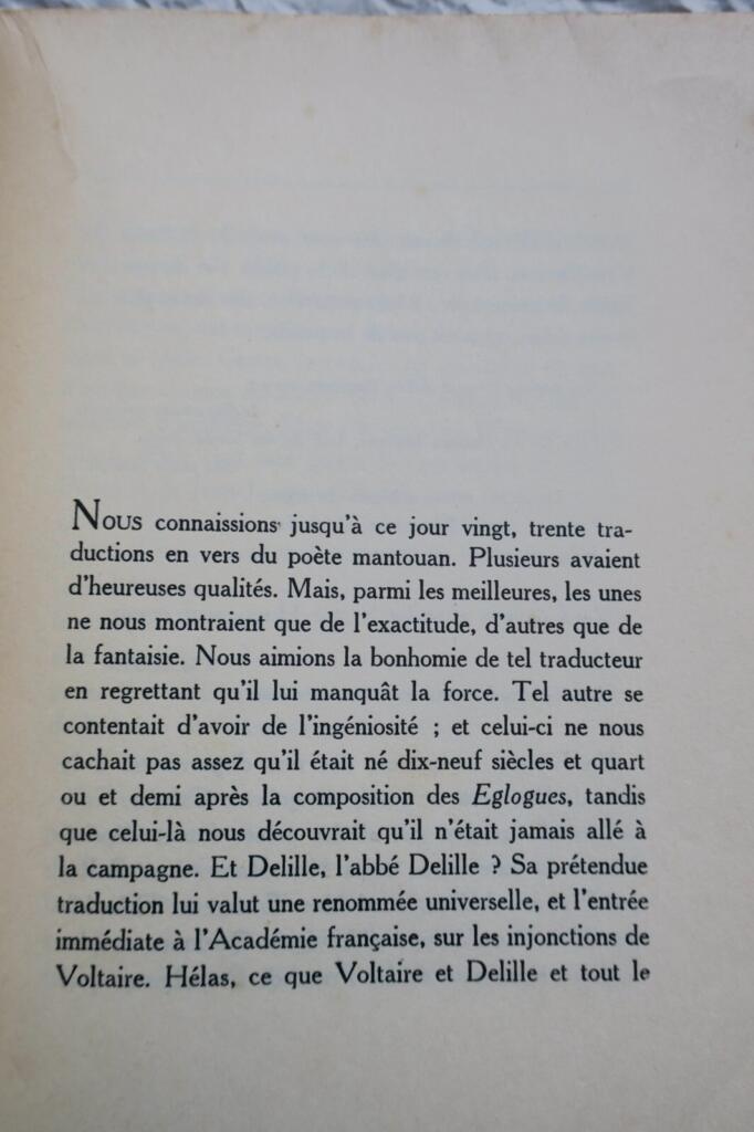 Bucolic Poems by Virgile